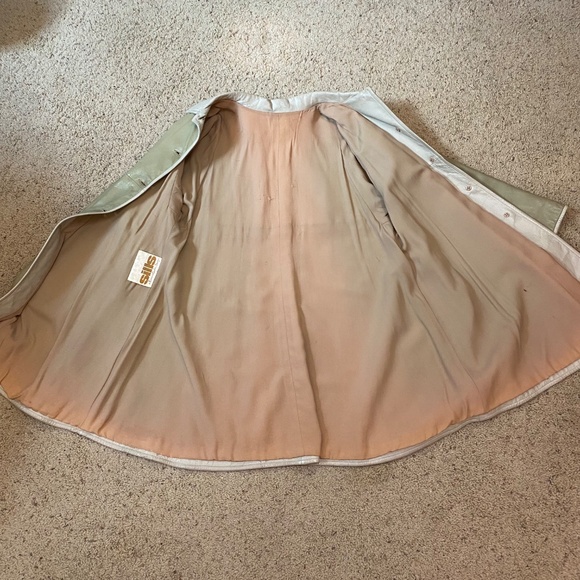 Bonnie Cashin Sills Leather Swing Coat Jacket - Picture 13 of 16